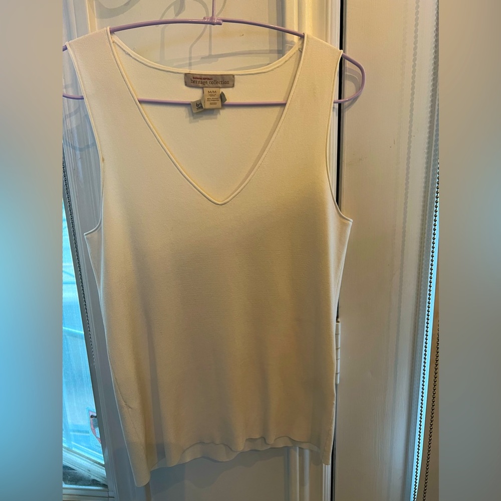 Banana republic heritage collection silk tank